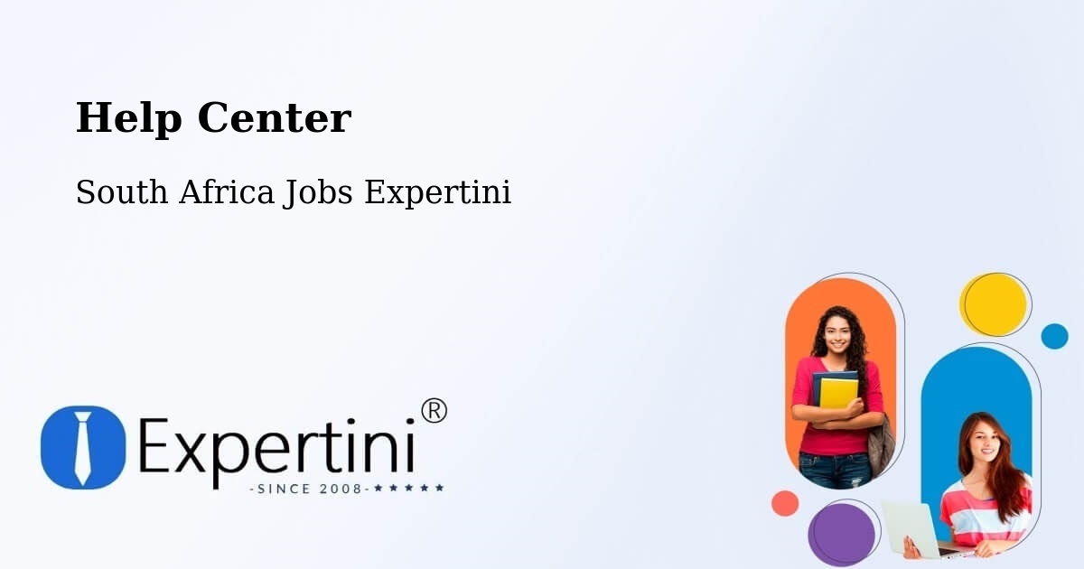 Help Center – Carletonville - South Africa Jobs Expertini