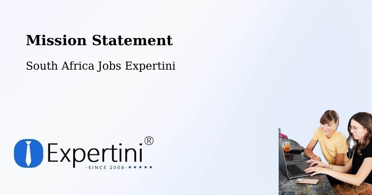 Corporate Mission – Carletonville - South Africa Jobs Expertini