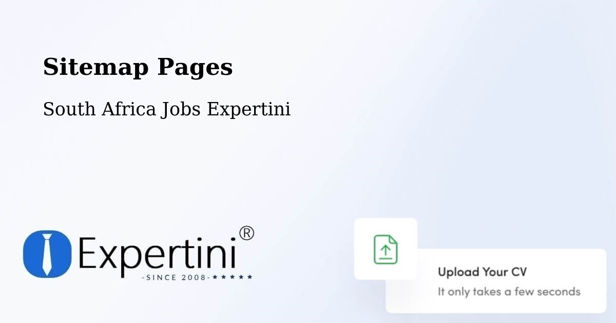 Sitemap Pages - Carletonville - South Africa Jobs Expertini