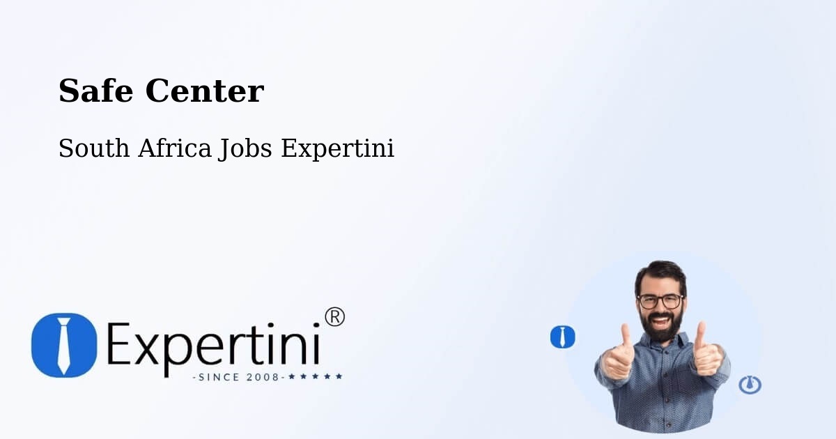 Safety Center – Carletonville - South Africa Jobs Expertini